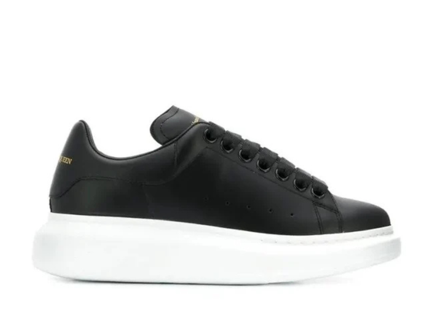 ALEXANDER MCQUEEN OVERSIZED SNEAKER 'BLACK WHITE SOLE'