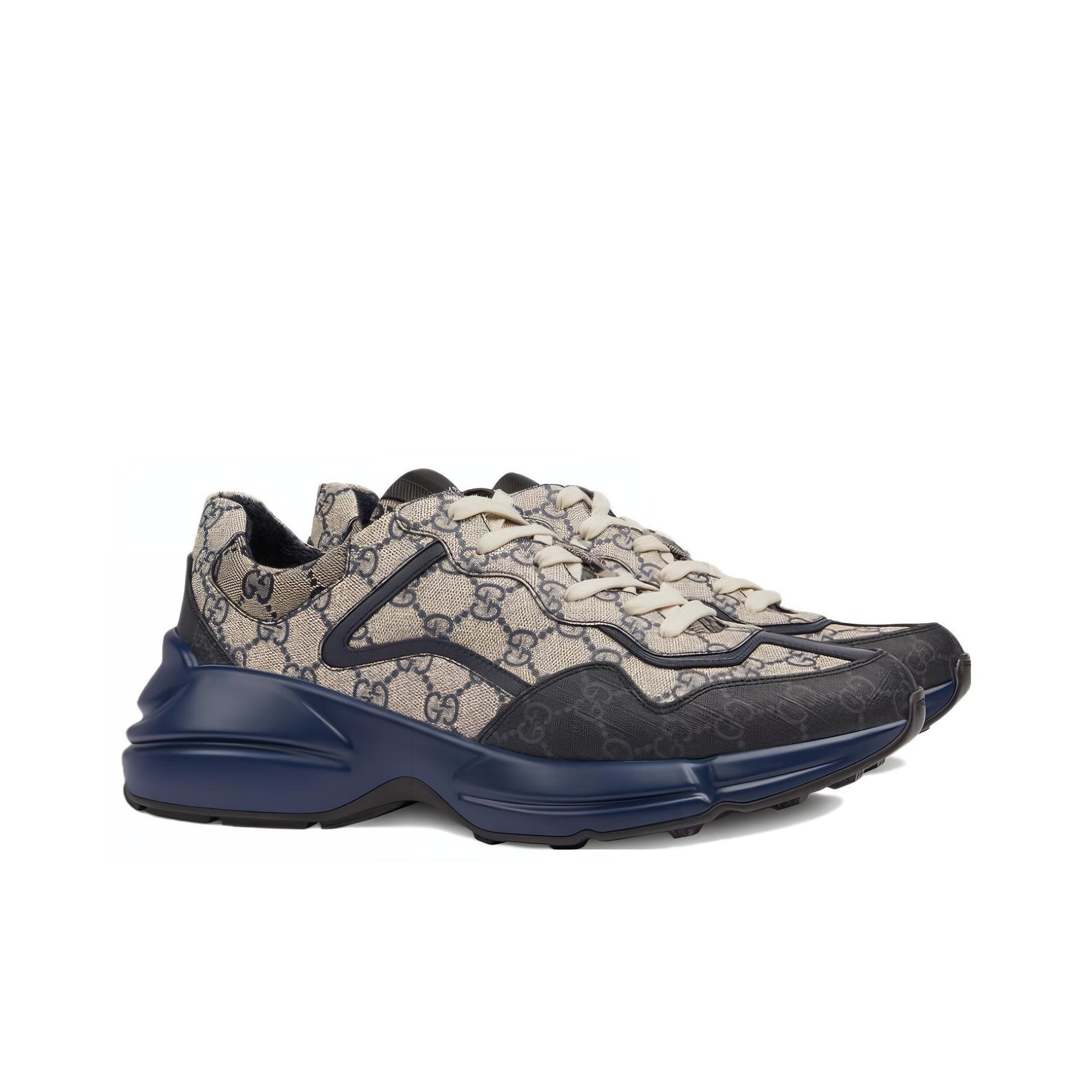 GUCCI Rython Gg Grey Navy
