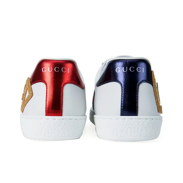 GUCCI WOMEN'S ACE EMBROIDERED 'LOVED' WOMEN'S