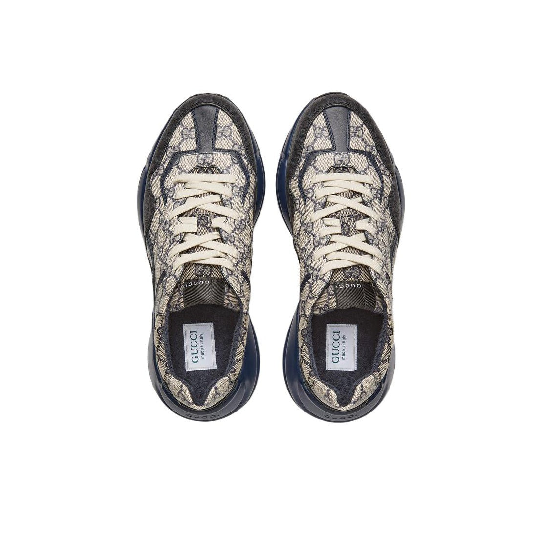 GUCCI Rython Gg Grey Navy