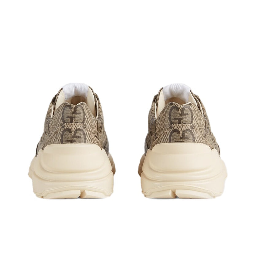 GUCCI Women's 100 Rhyton Sneaker 'Beige Monogram' Women's