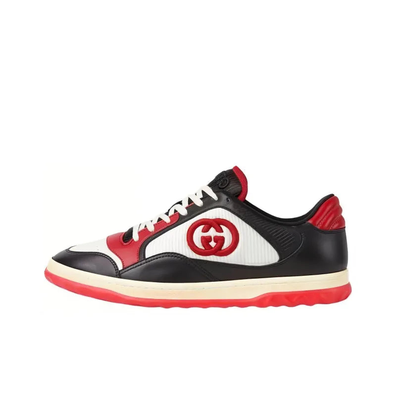 GUCCI MAC80 SNEAKER 'BLACK WHITE RED'