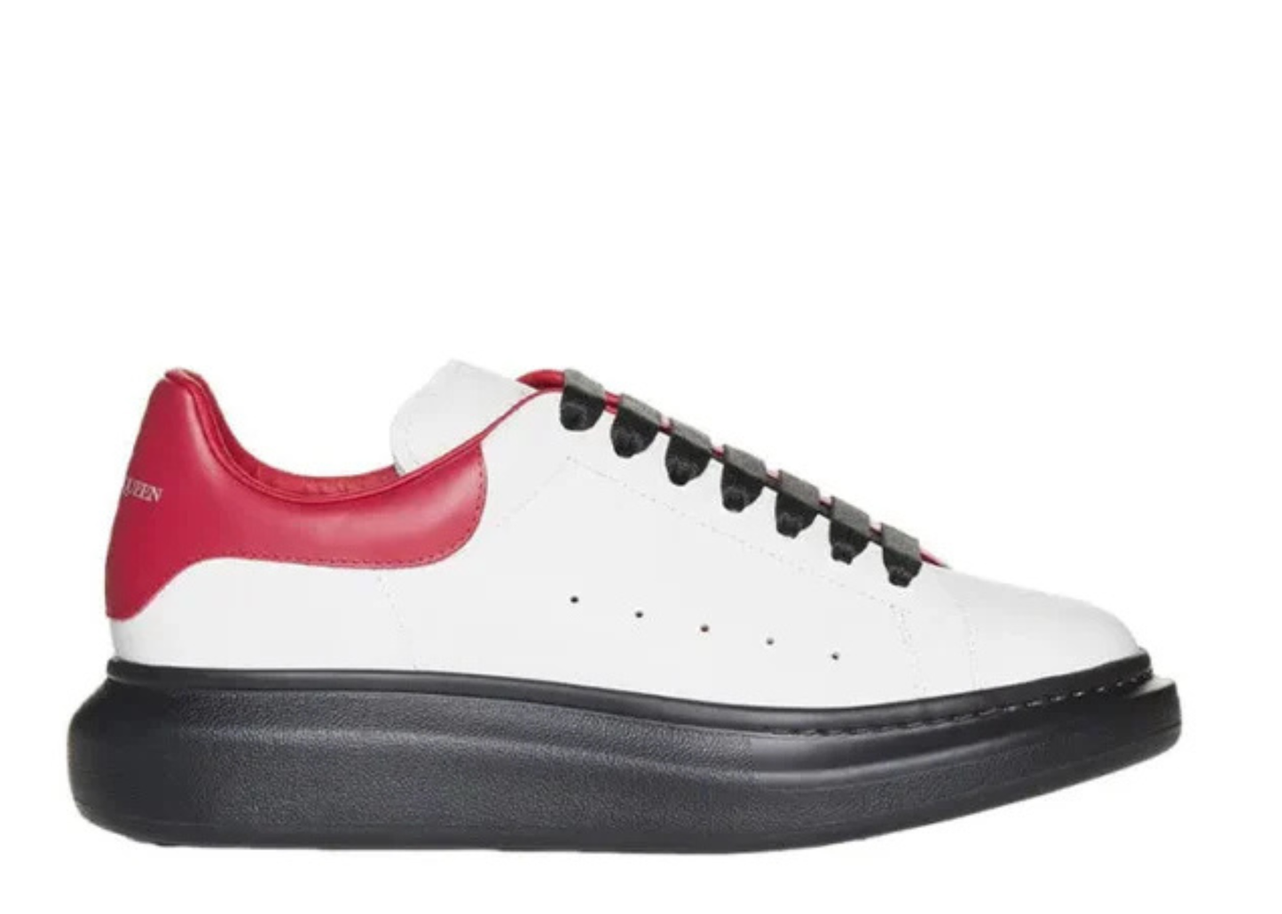 ALEXANDER MCQUEEN OVERSIZED SNEAKER 'NEW IVORY GARNET'