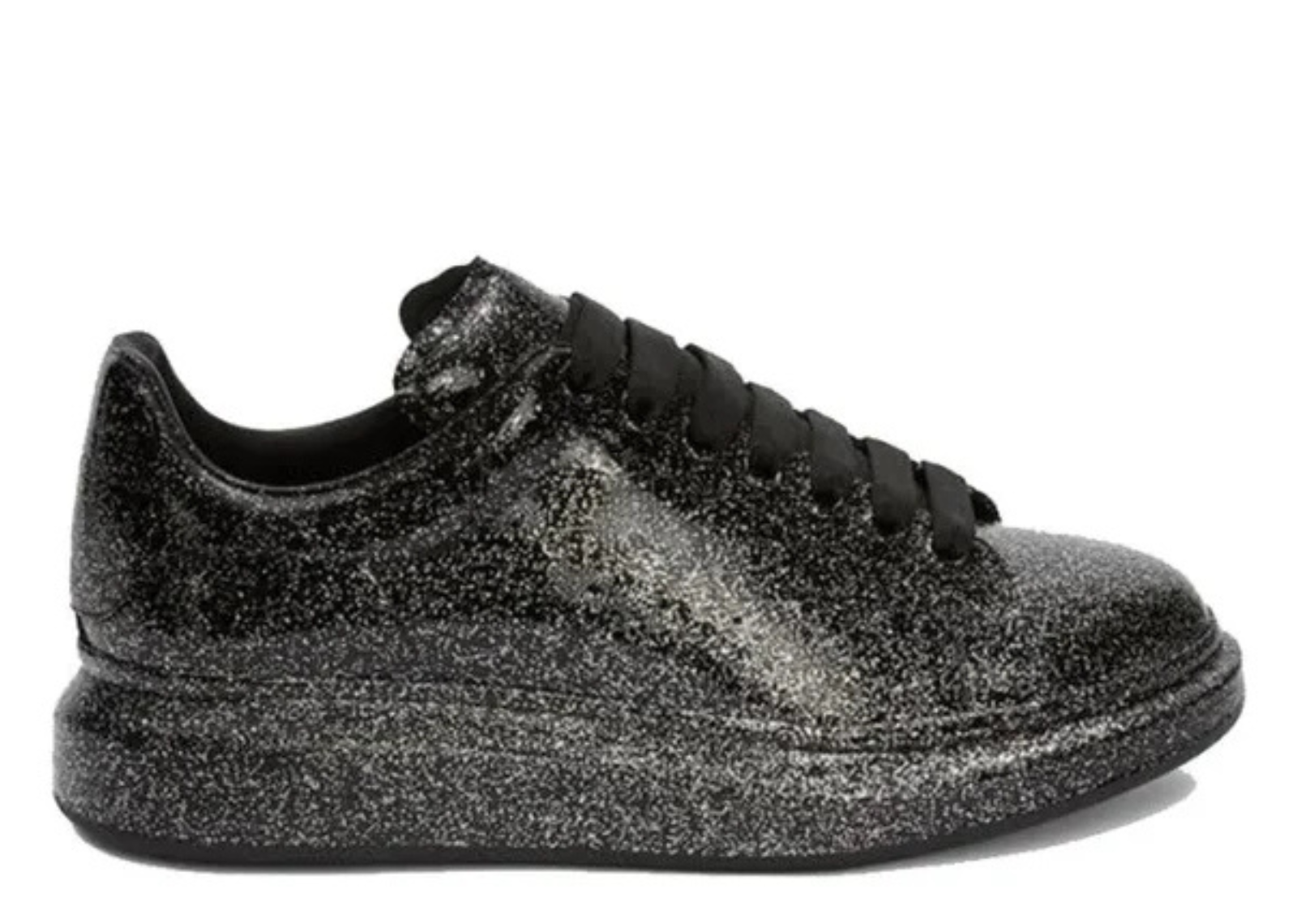 ALEXANDER MCQUEEN OVERSIZED SNEAKER 'GLITTER BLACK'