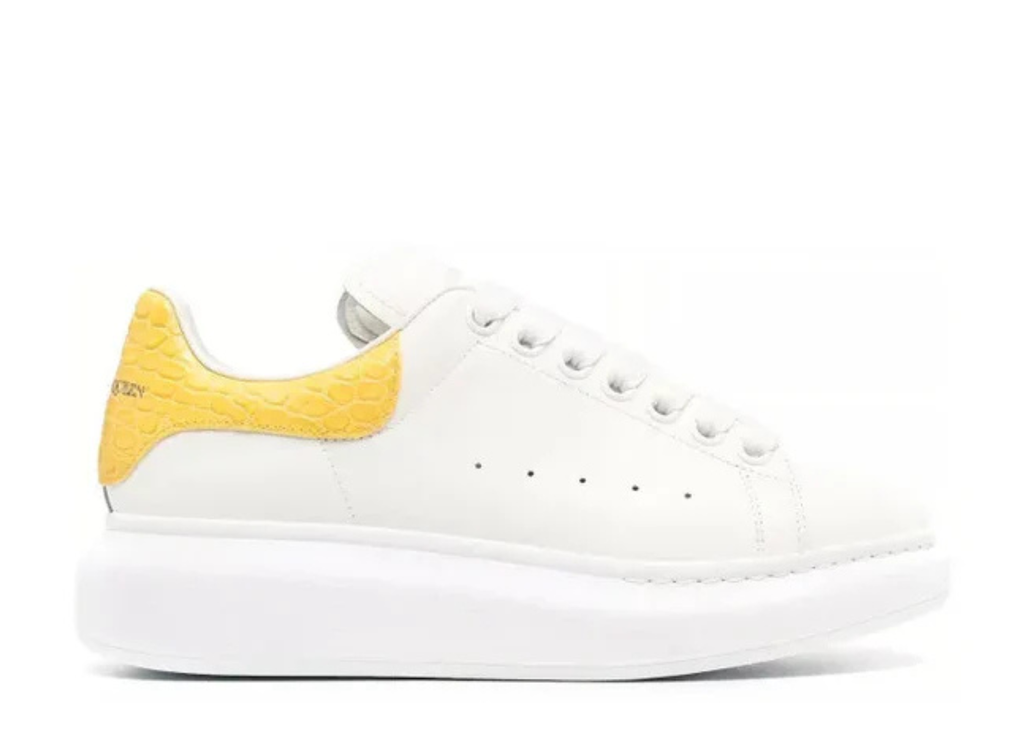 ALEXANDER MCQUEEN OVERSIZED SNEAKER 'YELLOW CROCODILE'
