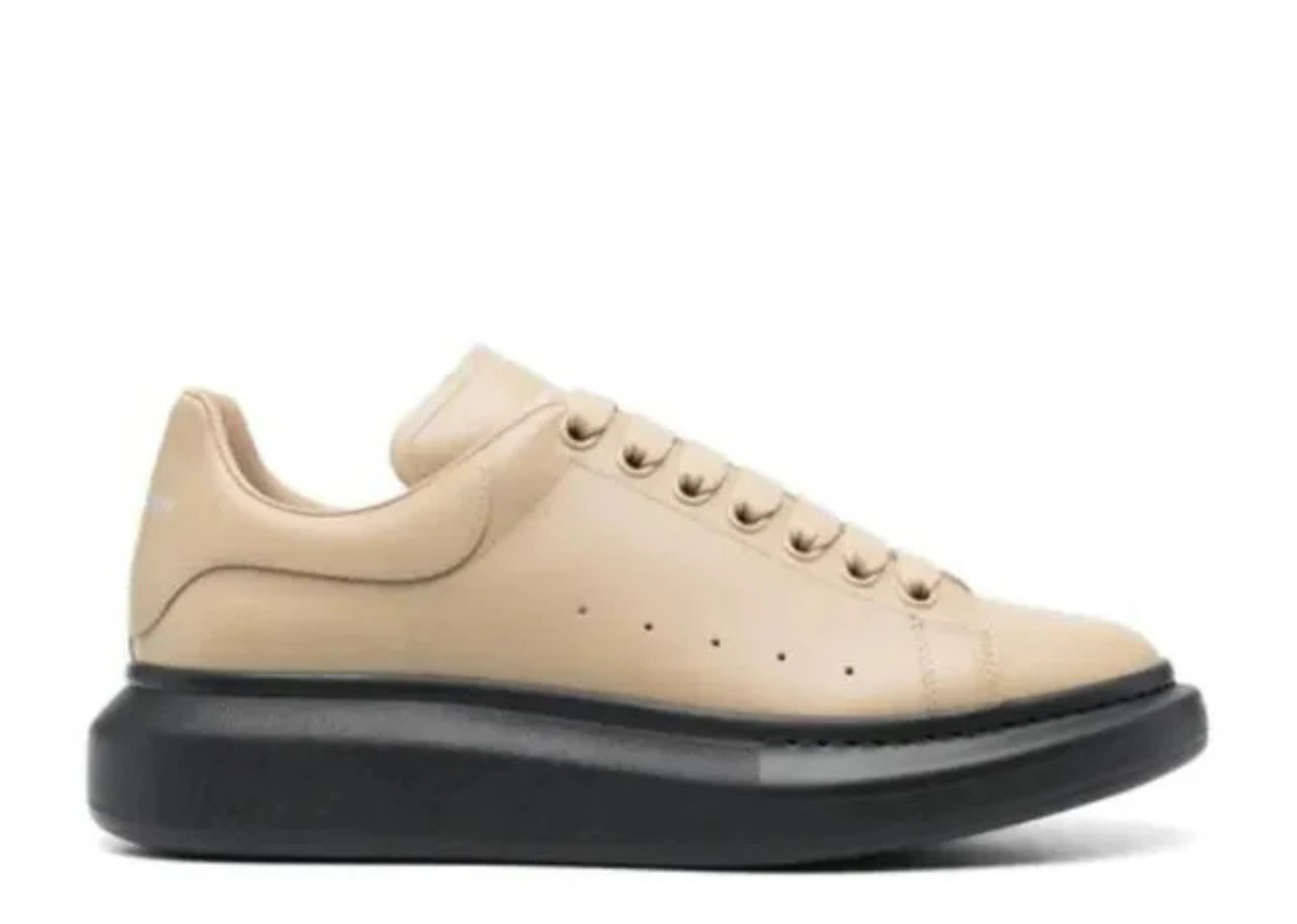 ALEXANDER MCQUEEN OVERSIZED SNEAKER 'BEIGE BLACK'