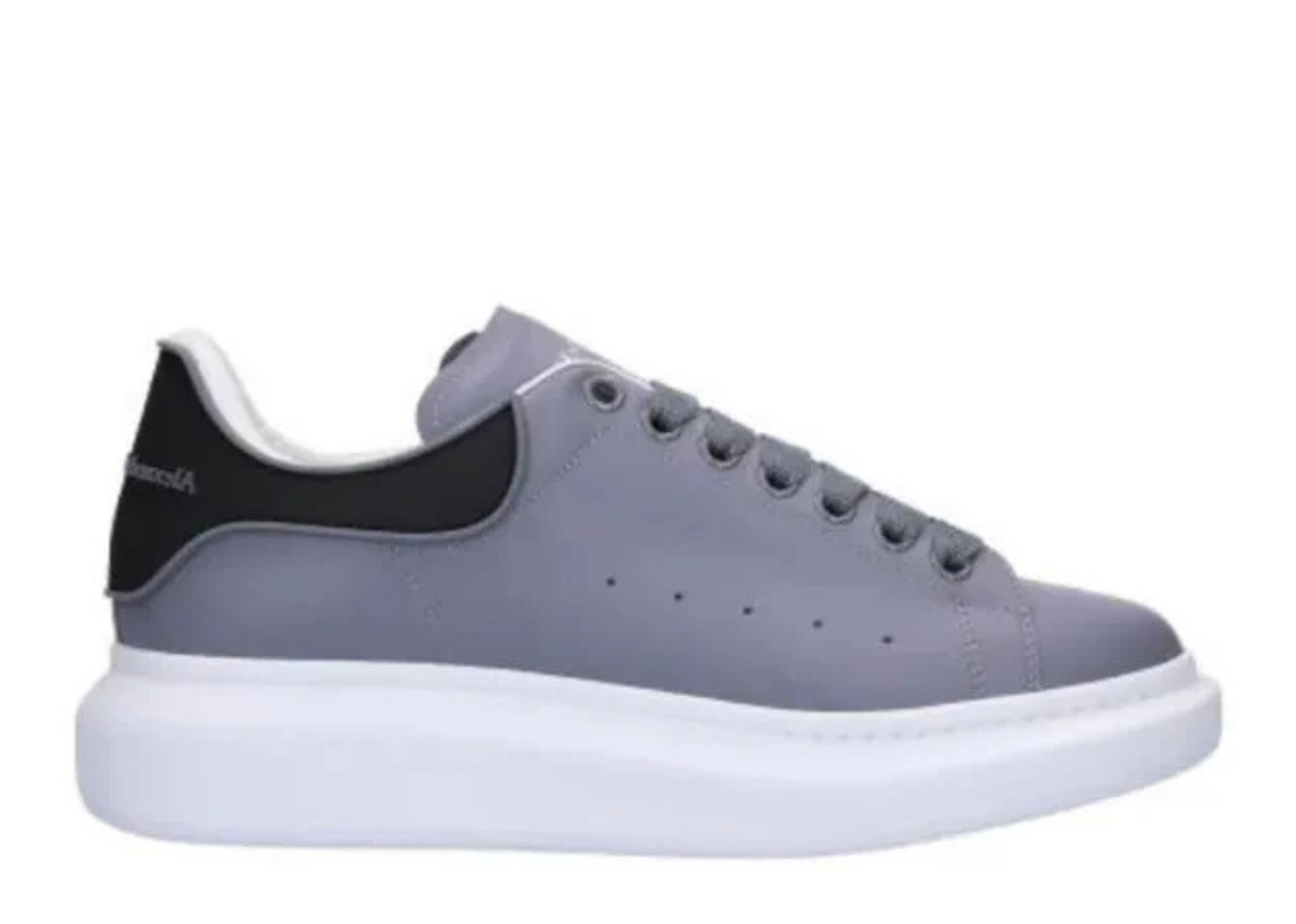 ALEXANDER MCQUEEN OVERSIZED SNEAKER 'GUN GREY'